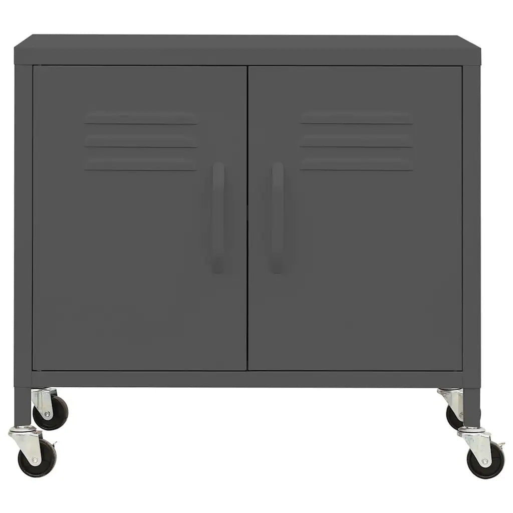 Armoire de rangement Anthracite 60x35x56 cm Acier