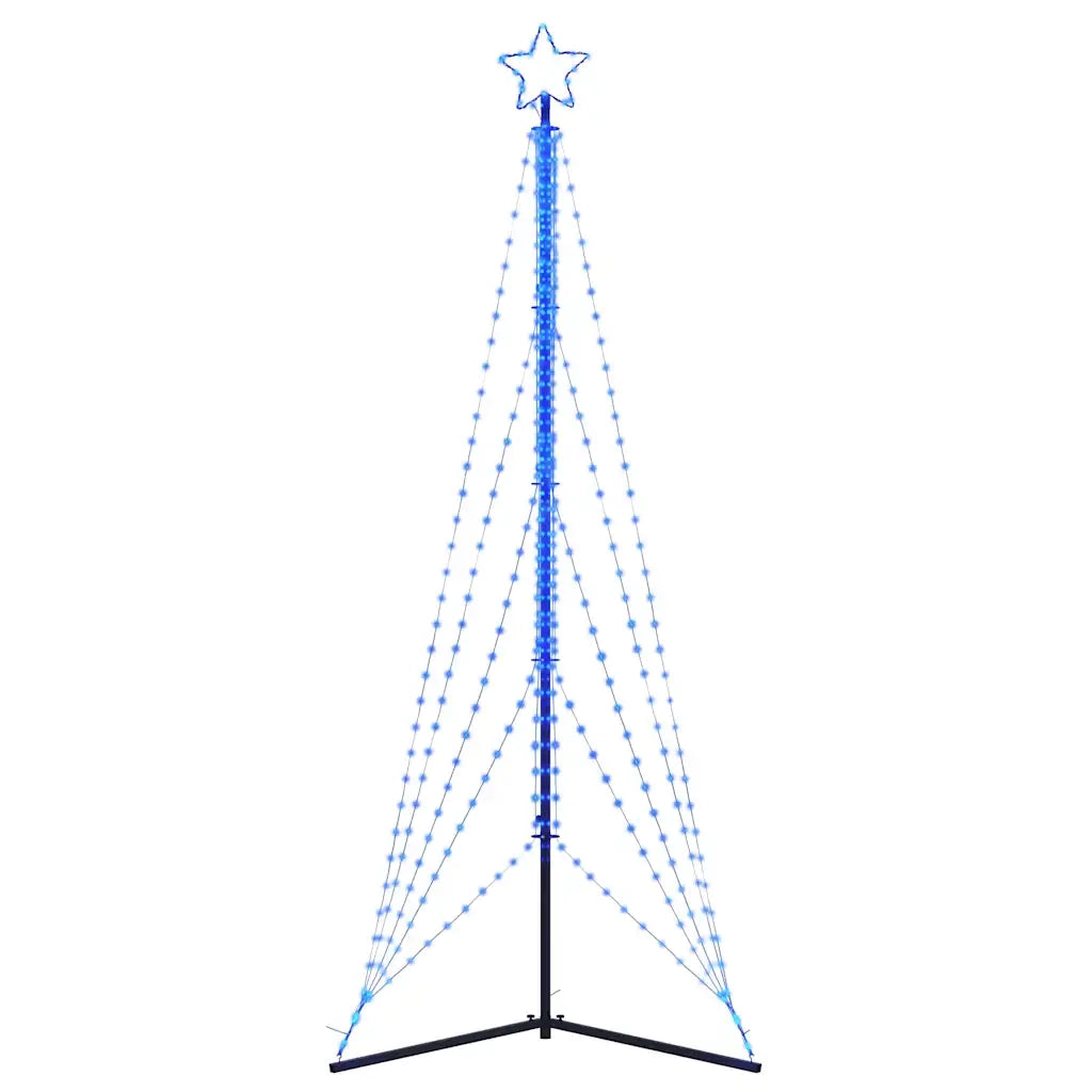 vidaXL Albero di Natale a LED 525 LED Blu 302 cm