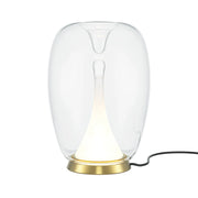 Maytoni lampada da tavolo moderna Splash 1 luce LED integrato oro metallo vetro