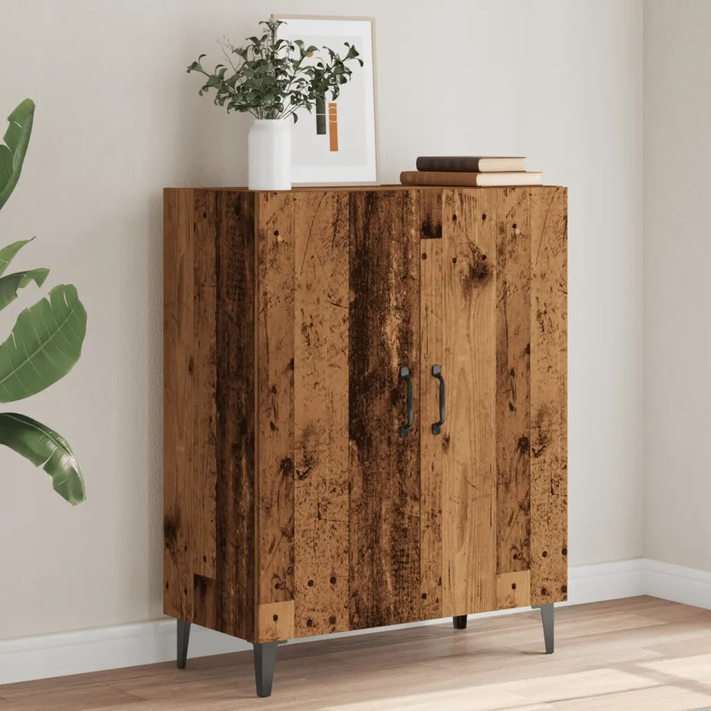 Credenza Legno Antico 70x34x90 cm in Truciolato 856888