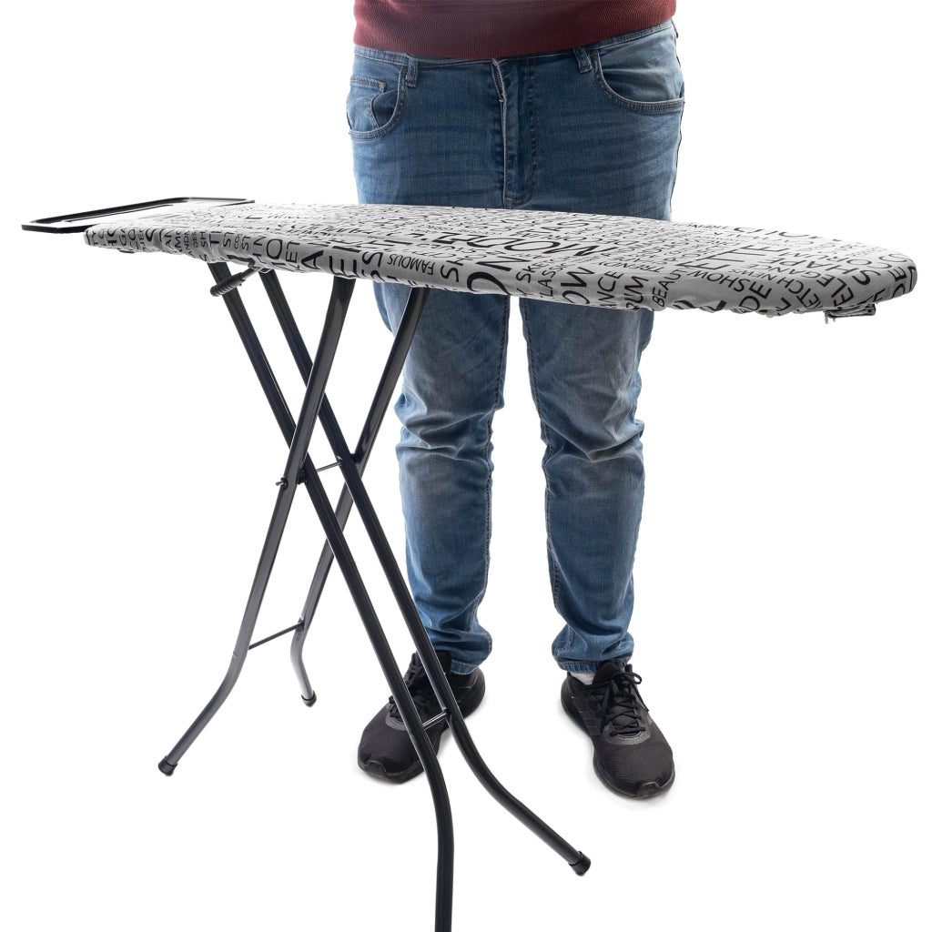 Asse da stiro KADAX 110x30cm pieghevole con supporto per ferro da stiro standard