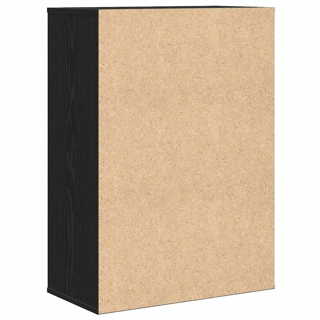 Credenza Rovere Nero 60 x 31 x 84 cm Legno ingegnerizzato 871674