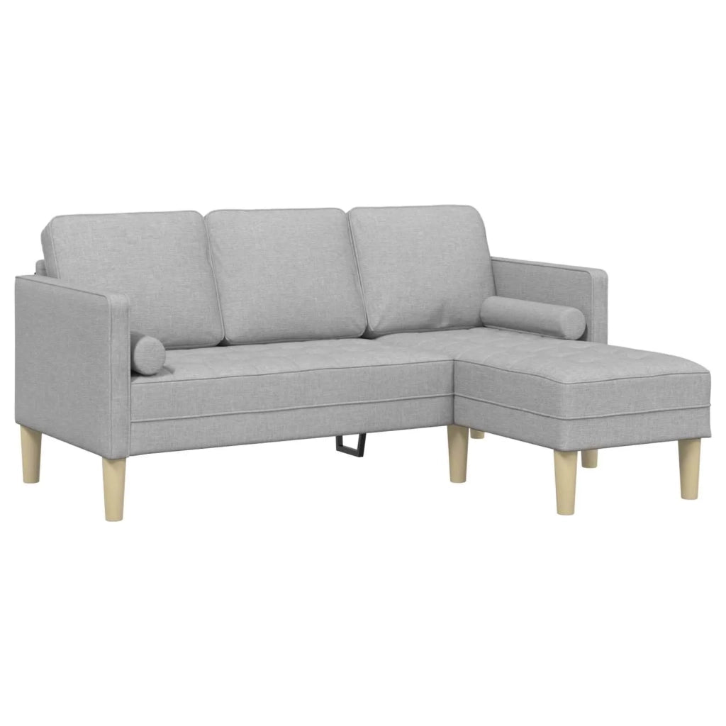 Set di divani Grigio Nuvola 173 x 131 x 67 cm Poliestere 42001922