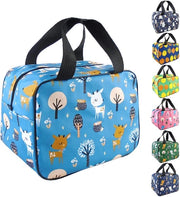 Borsa da Picnic Acquaparante con Isolamento, per Viaggio, Lavoro, Ufficio, Picnic, Viaggio, Spiaggia, Auto (11L, Blu)