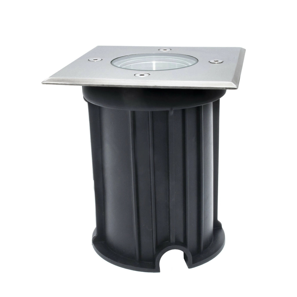 Faretto calpestabile led incasso quadrato attacco GU10 segnapassi giardino IP65