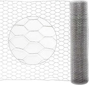 Recinzione a forma di zoccolo in acciaio - verniciato con rivestimento - rete a maglie quadrate - rete a maglie strette - rete a maglie larghe - distanza tra le maglie 27 mm - altezza 50 cm - lunghezza 10 m - colore argentato