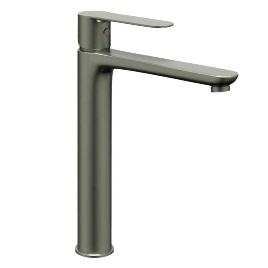 Miscelatore rubinetto per lavabo bocca alta oceania in ottone canna di fucile *** confezione 1