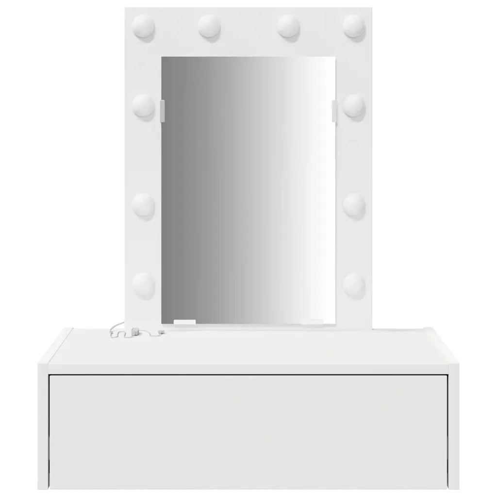Tavolo da Trucco Bianco 60 x 40 x 70 cm Legno ingegnerizzato 865217