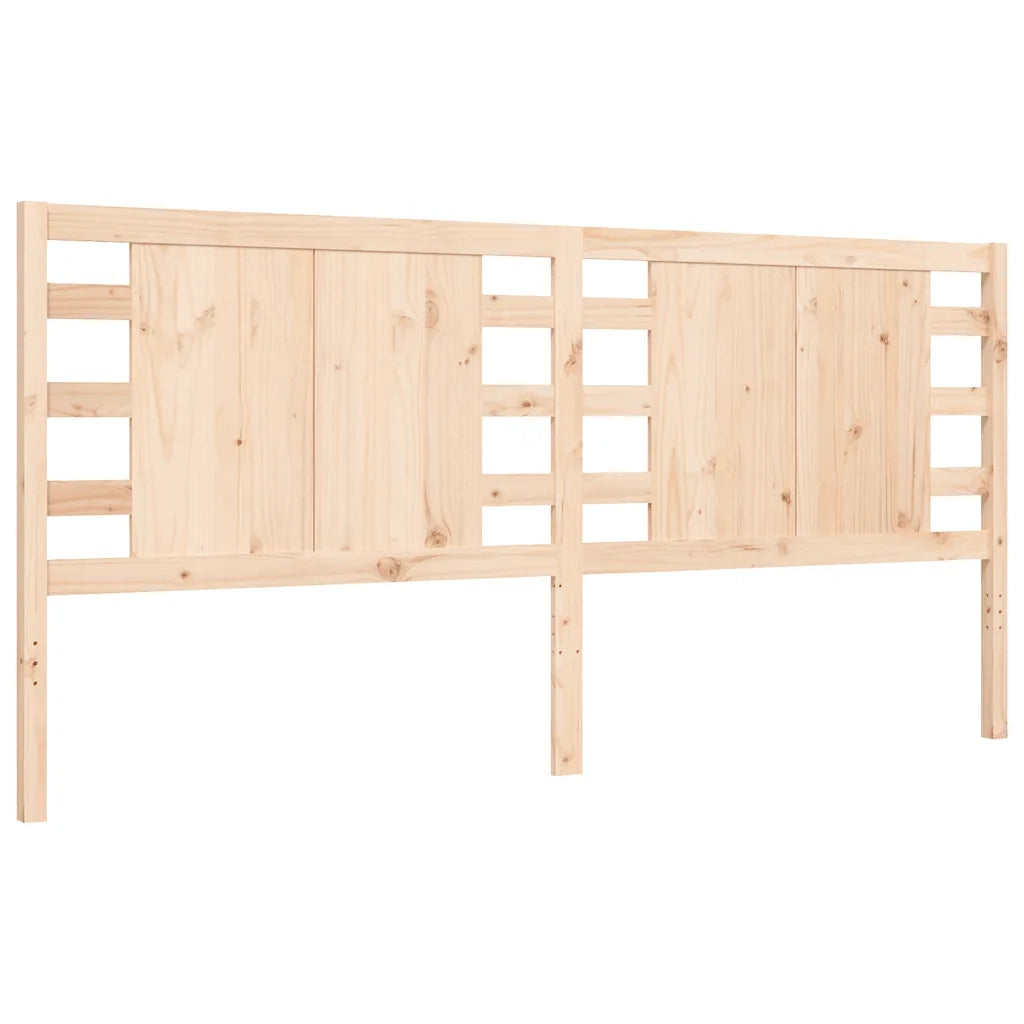 Giroletto senza Materasso-Struttura Letto 200x200 cm in Legno Massello di Pino 424550