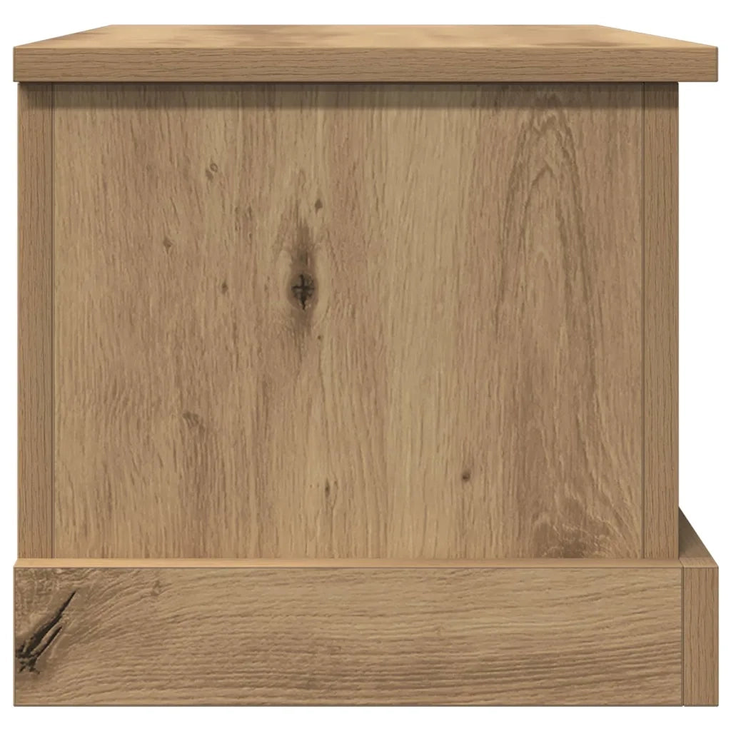 Scatola Portaoggetti Rovere Artigianale 30x50x28 cm Multistrato 857160