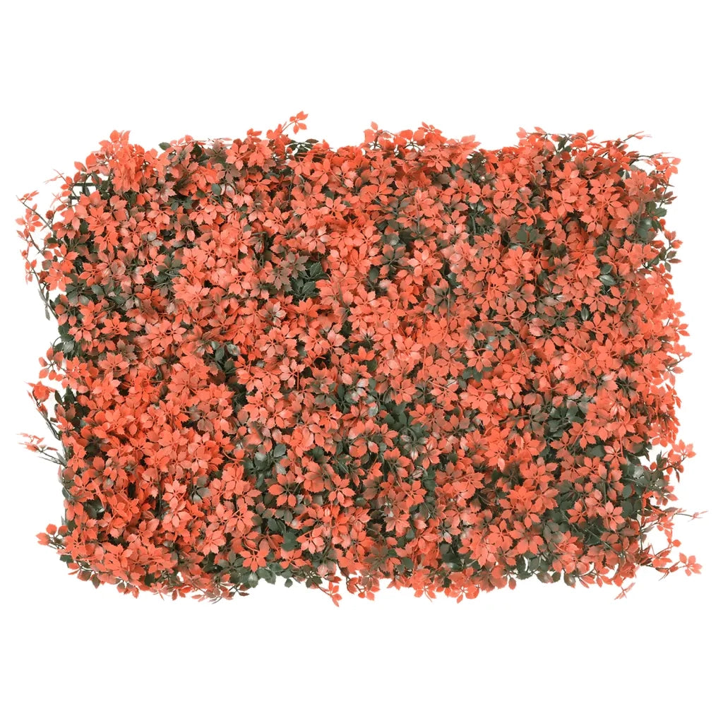 Â Recinzione Foglie Acero ArtificialiÂ 24 pz Rosso Chiaro 40x60cmcod mxl 92065