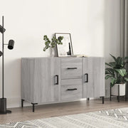 Credenza Grigio Sonoma 100x36x60 cm in Legno Multistratocod mxl 104781