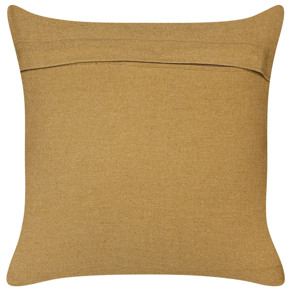 Set di 2 cuscini in iuta motivo geometrico 45 x 45 cm multicolore soggiorno camera da letto