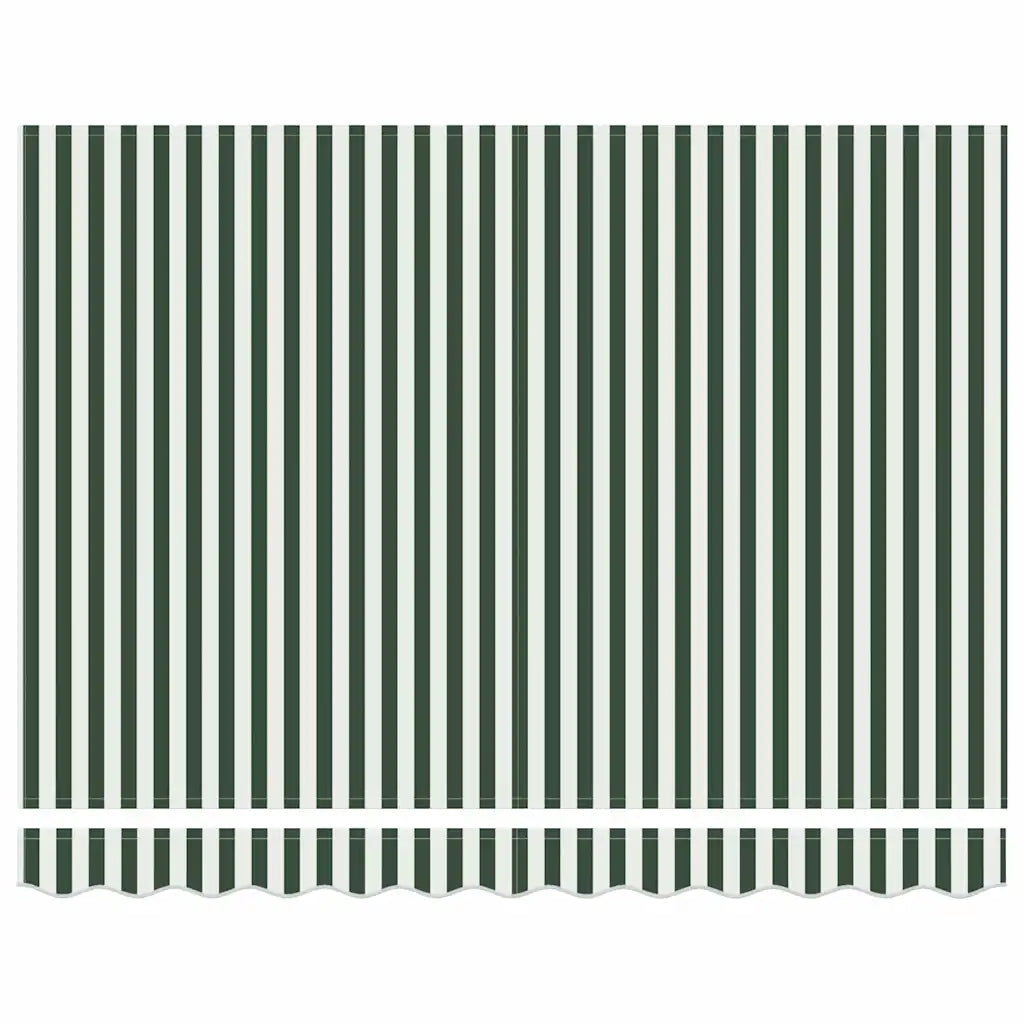 Telo di ricambio per tenda da sole Verde e Bianco 280 x 245 cm 42000656