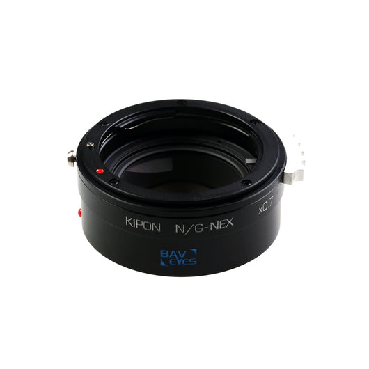 Adattatore Baveyes per obiettivi Nikon G e fotocamere Sony E (0,7x)
