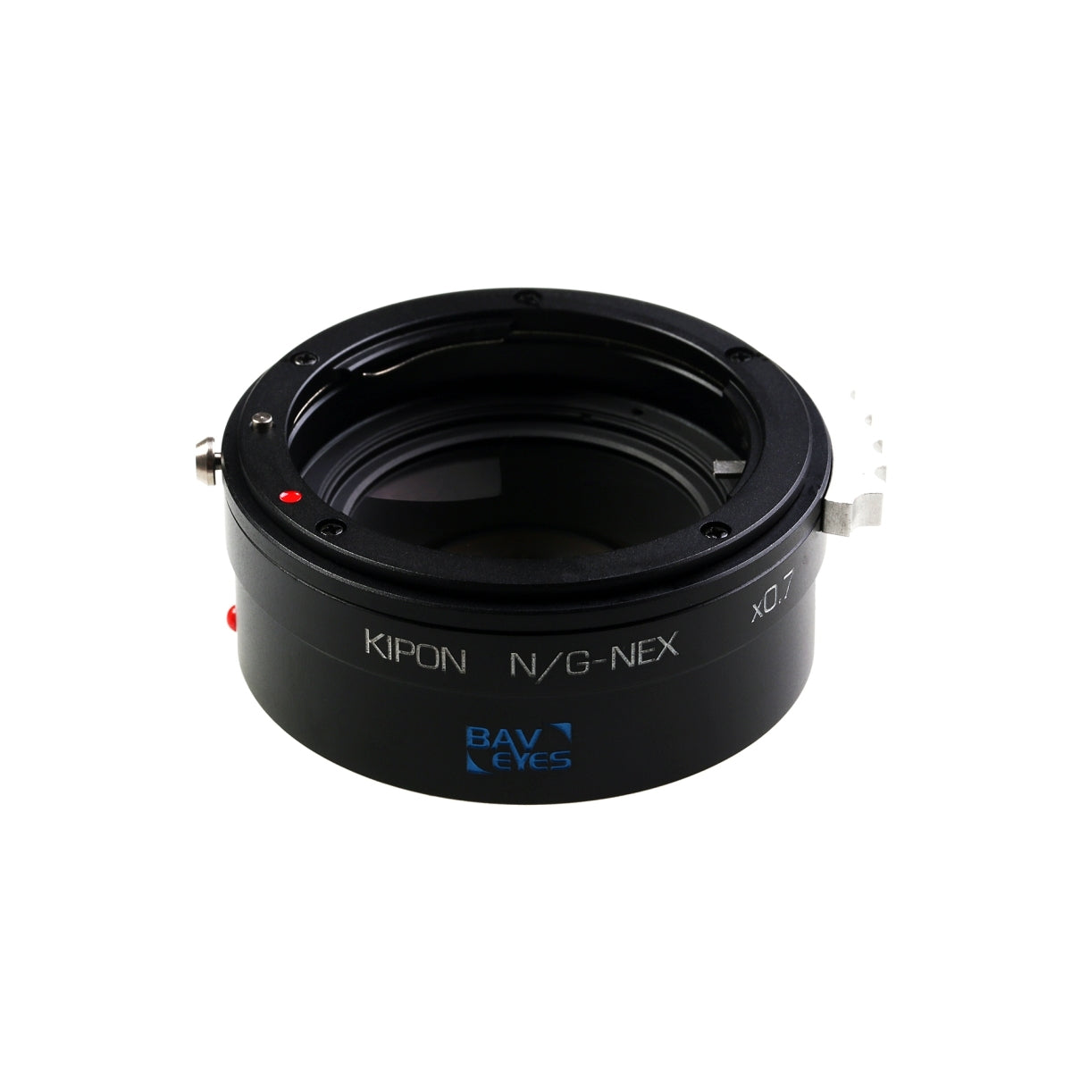 Adattatore Baveyes per obiettivi Nikon G e fotocamere Sony E (0,7x)