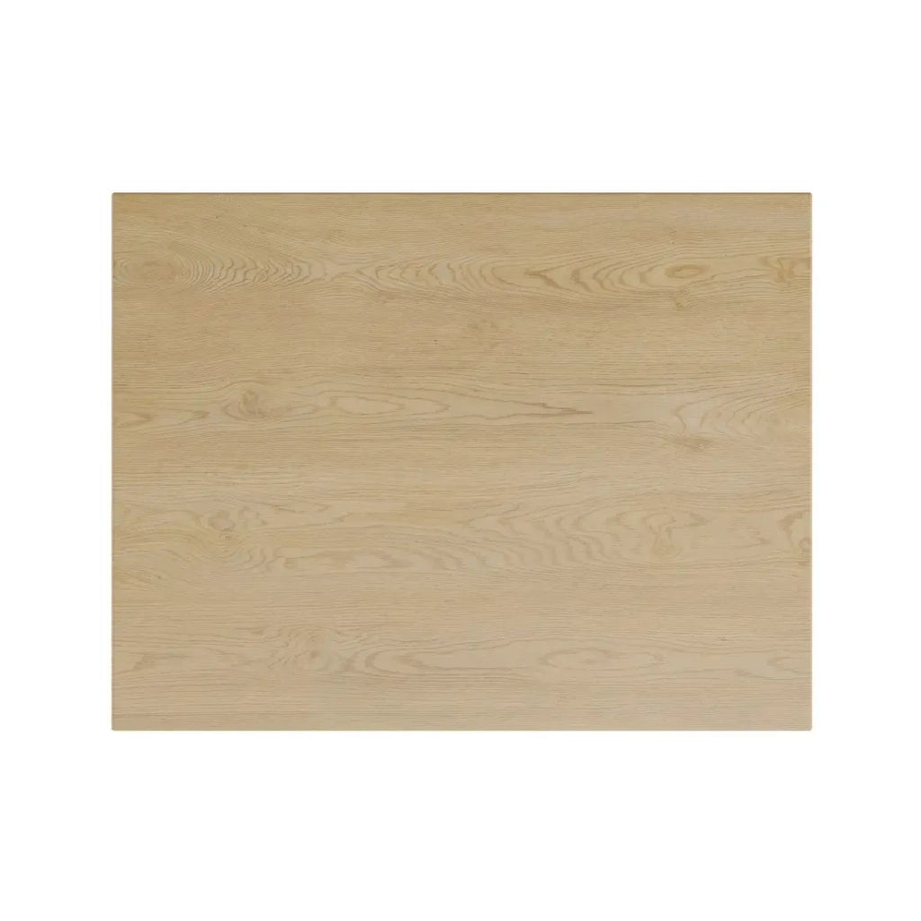 Piano lavabo NATURA – L60 × P46 cm – Rovere chiaro – Da appoggiare – Compatibile con mobile sottolavabo