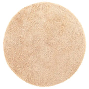 Tappeto del soggiorno | Tappeto Shaggy a Pelo Lungo NAVARRA Beige 100x100 cm poliestere