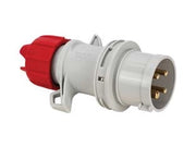 SPINA INDUSTRIALE VOLANTE ARGO ROSSA 3P+T 16A IP54- - cablaggio a vite 70104V - 1 pezzi FANTON