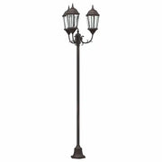 Luce da Giardino Bronzo 57 x 49 x 241 cm Alluminio e vetro CFW1821003
