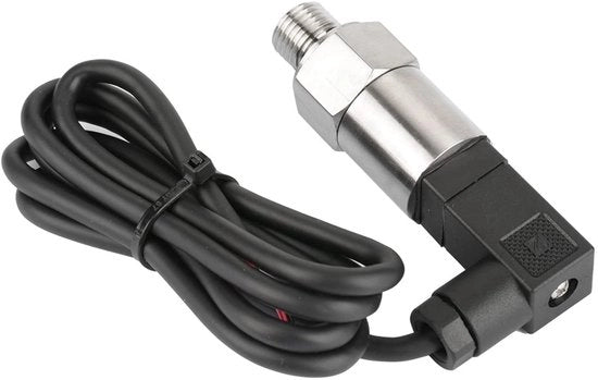 Sensore di Pressione 4-20mA - Transmitter di Pressione Affidabile - G1/4 Pollici - Adatto per acqua, gas e olio - 0-0,5 MPA - Adatto per l'industria