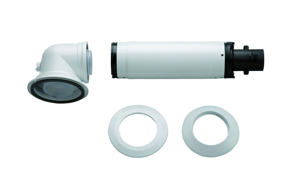 KIT BASE SCARICO FUMI PER CALDAIE A CONDENSAZIONE BOSCH- Diam. 60/100- BOSC- pezzi 1