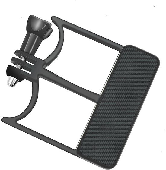 Adattatore universale per azionatori di camera d'azione, piastra di montaggio a schienale a tre assi per gimbal, compatibile con OM 5 4 3 e Hero 13 12 11 10 9 8.