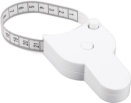 Strumento di Misura del Perimetro Corporale a Doppia Scala - Misuratore di Circonferenza del Corpo - Ripiegabile - Sottile - Resistente al Taglio - Ritiro Automatico - Misuratore del Corpo 

Modello: Meetlint Dubbele Schaal 
Codice: (inserire codice)