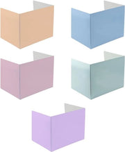 Scheidingswand per ufficio protezione da sguardi portatile e ripiegabile - 40 x 30 x 30 cm - ideale per scuola e scuola primaria