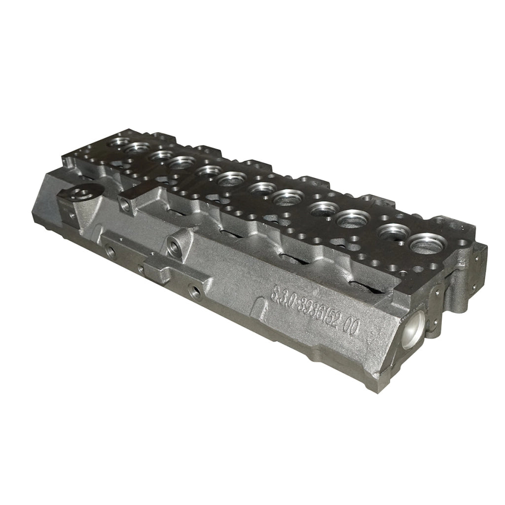 Testata motore a 6 cilindri per Case IH, New Holland e Cummins. Codici OEM: J936180, 86990827, 3802466