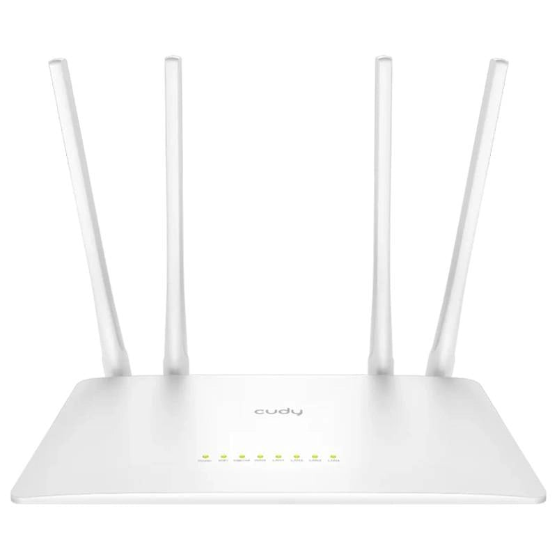 Cudy WR1200 AC1200 Router WiFi, Estensore, Punto di Accesso Wireless, WISP, Doppia Banda, Antenne 5 dBi, VPN, WiFi Ospite