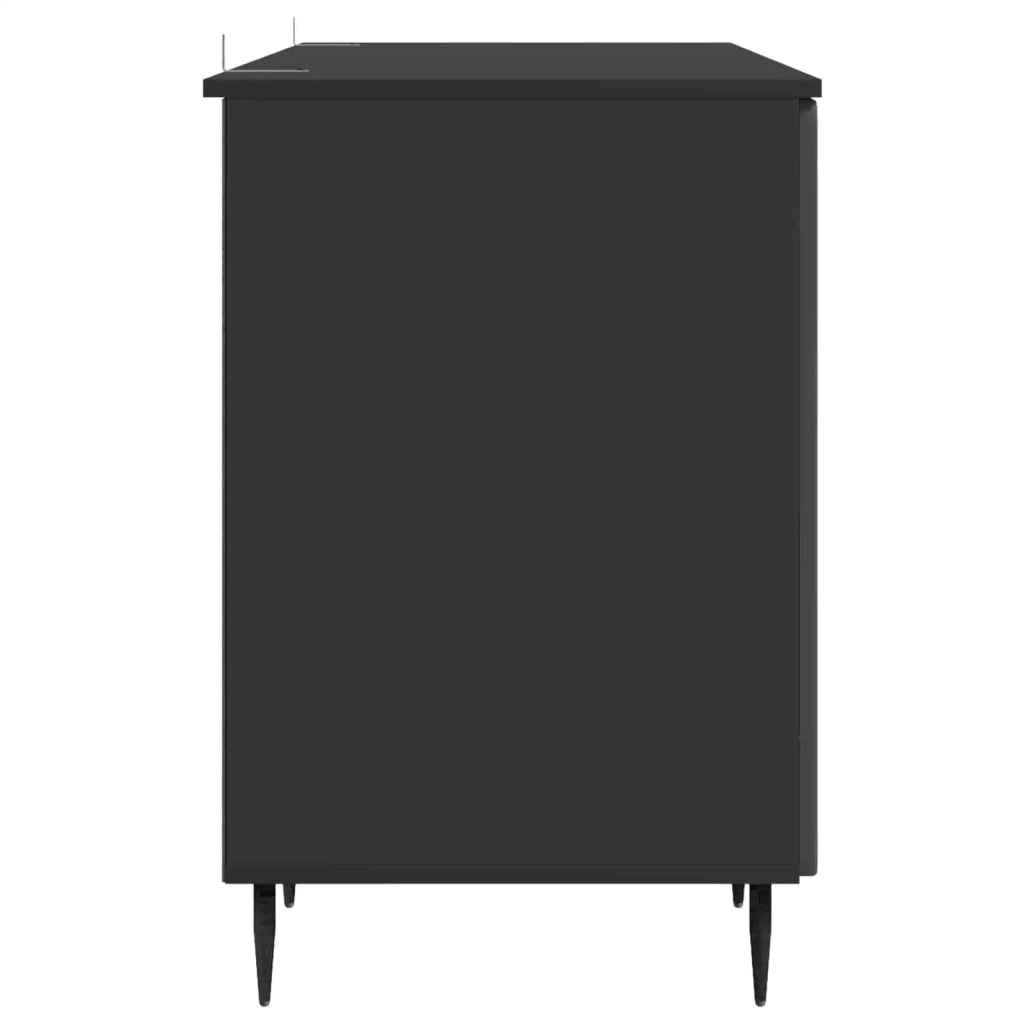 Scrivania Nero 142,5 x 50 x 75 cm Legno ingegnerizzato 3414586