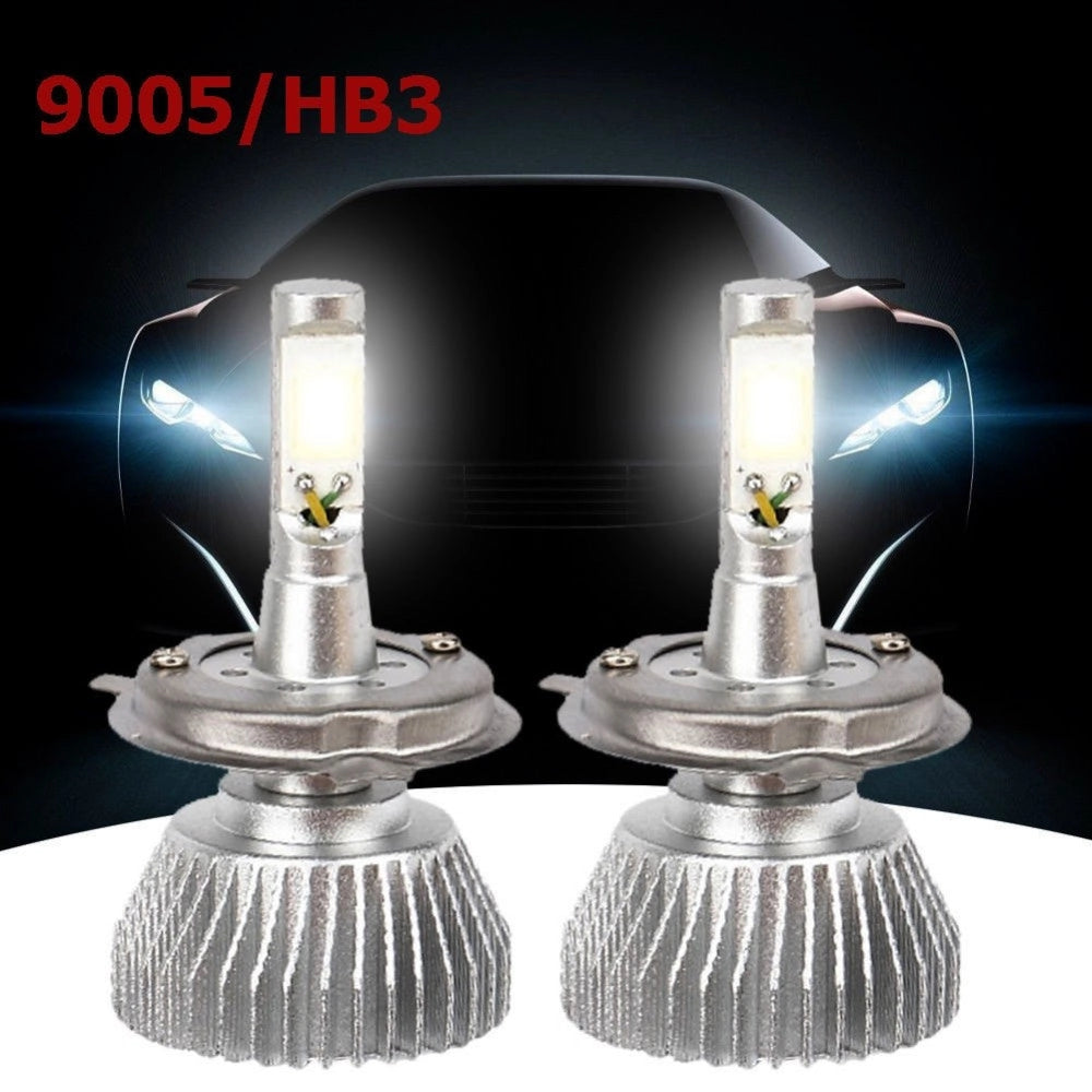Trade Shop - Coppia Lampade Fari Ricambio Auto 9005 Hb3 Led 32w Alta Luminosita Bianco Freddo -