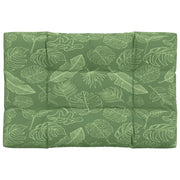 Cuscino per pallet | Cuscini per sedie con Motivo a Foglie 120x80x12 cm in Tessuto