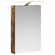 Mobiletto per specchio da Bagno | Armadio da bagno Rovere fum¨¦ 40 x 10,5 x 60,5 cm