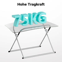 Cavalletto per parabrezza pieghevole regolabile in altezza max 75 kg supporto