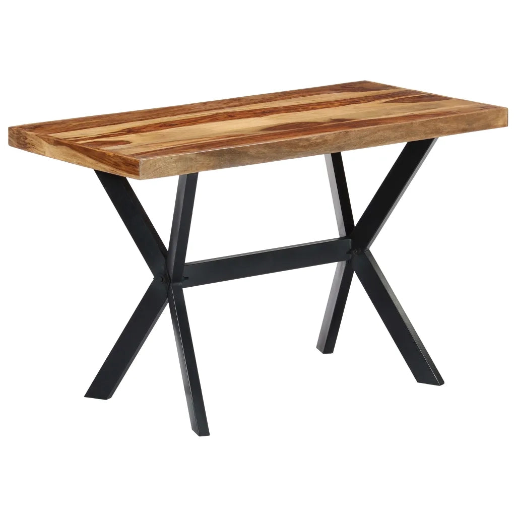 Tavolo da Pranzo 120x60x75 cm in Legno Massello di Acacia 247444