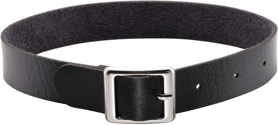 Collana elegante per donna in stile punk retro con cinturino in pelle regolabile per biker.