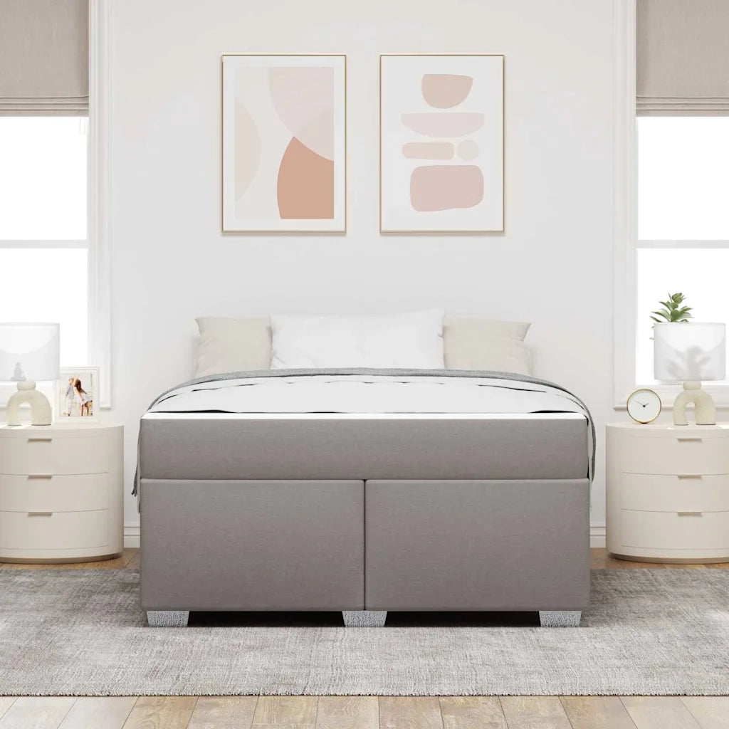 vidaXL Struttura del letto Talpa 160 x 200 cm Tessuto