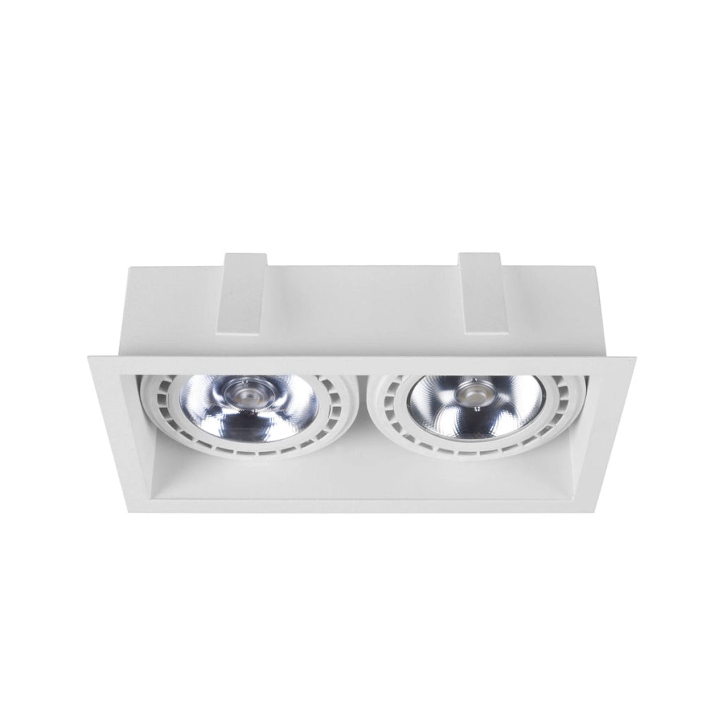 Nowodvorski DOWNLIGHT faretto incasso bianco 2xES111 9412
