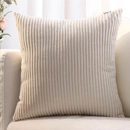 Copri cuscino - 65*65 cm - 4XL - Camera da letto Sala soggiorno Arredamento - Copri cuscino per divano letto - Decorazione per divano - Copri cuscino senza riempimento - Copri cuscino decorativo a strisce