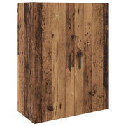 Armadietto a Muro | Mobile a Parete Legno vecchio 69,5 x 34 x 90 cm
