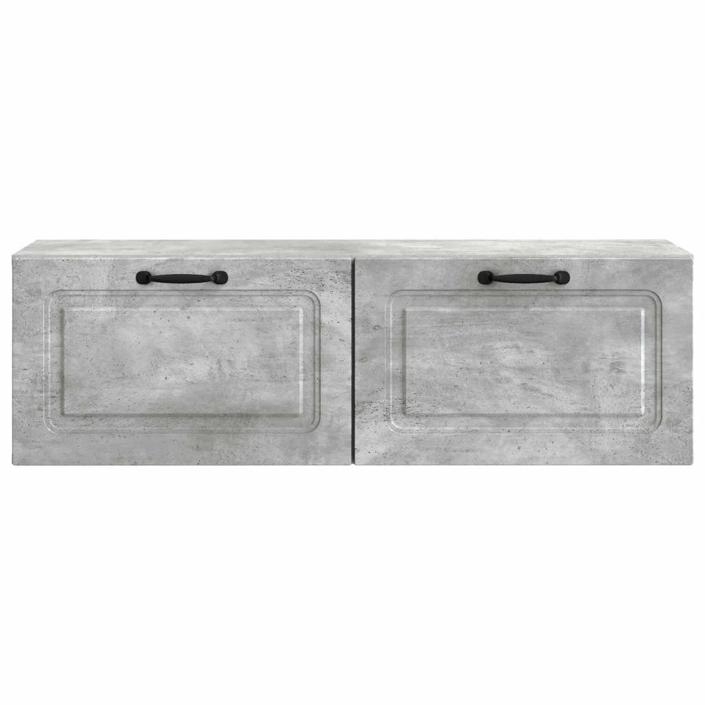 Mobile Porta TV da Muro Grigio Cemento 98 x 31 x 30 cm
