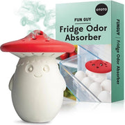 Deodorizzatore del frigorifero, deodorizzatore sicuro per alimenti, resistente alla lavastoviglie, BPA libero, contenitore per deodorizzatore al bicarbonato di sodio, 19 x 7 x 8,6 cm