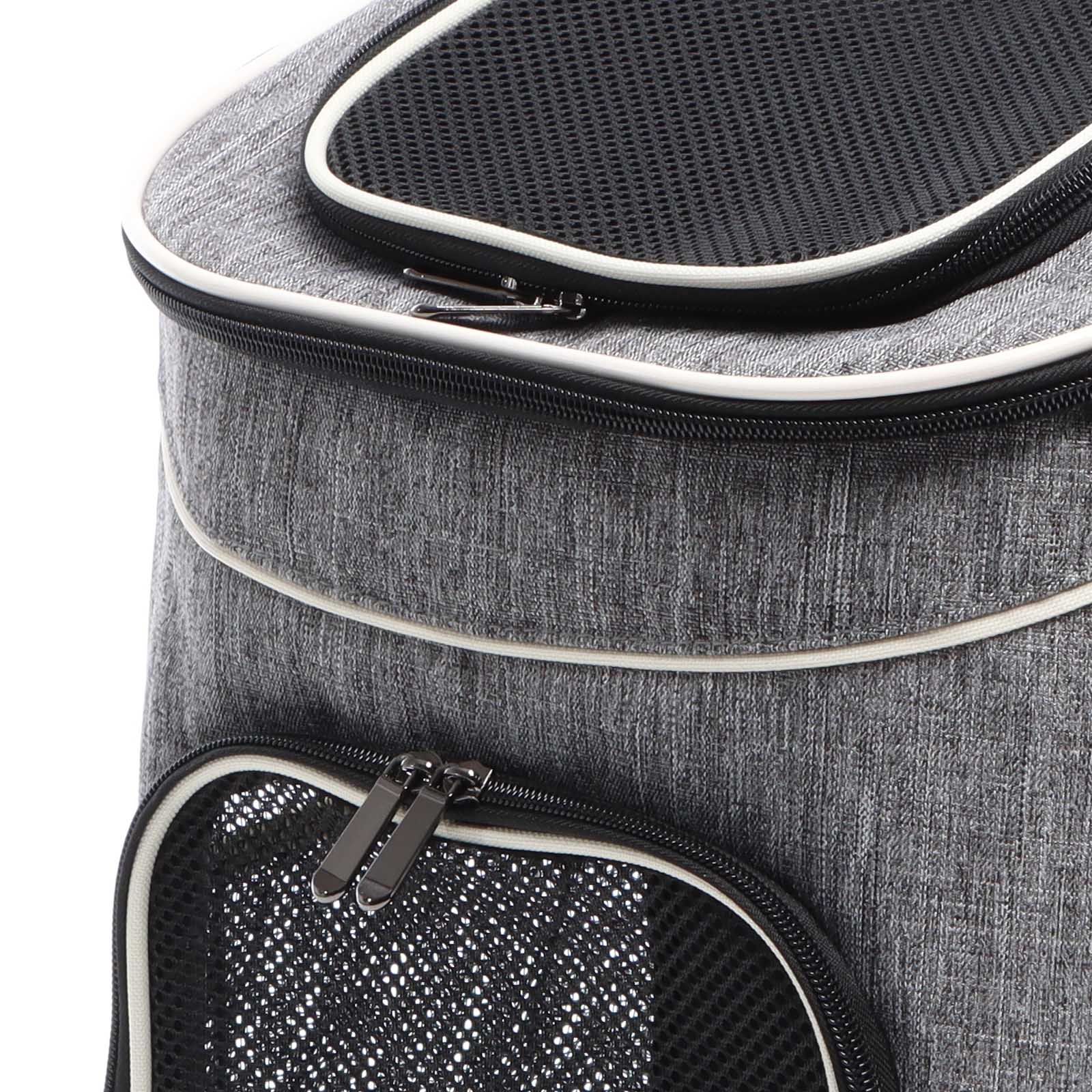 Fudajo Zaino per cuccioli di cane, gatti e animali domestici fino a 6kg Pieghevole Trasportino