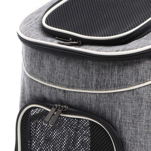 Fudajo Zaino per cuccioli di cane, gatti e animali domestici fino a 6kg Pieghevole Trasportino