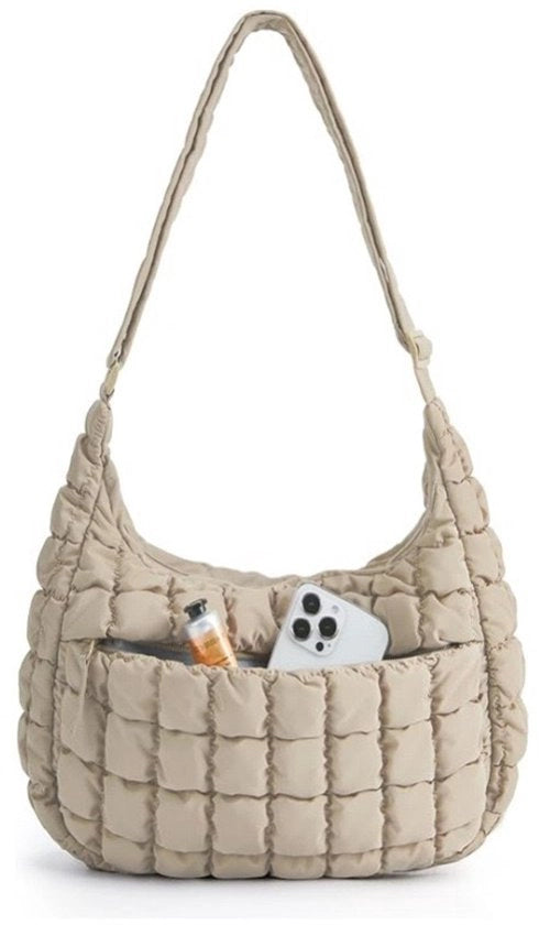 Borsa da spalla per donna, leggera e morbida, adatta per viaggi, uso quotidiano e lavoro | Impermeabile, cinturino morbido, leggera e comoda, per avere le mani libere, un must-have per il viaggio.
