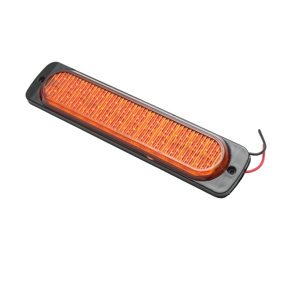 Lampada laterale slim LED, gialla, 12V-24V, FR1280, Breckner Germany