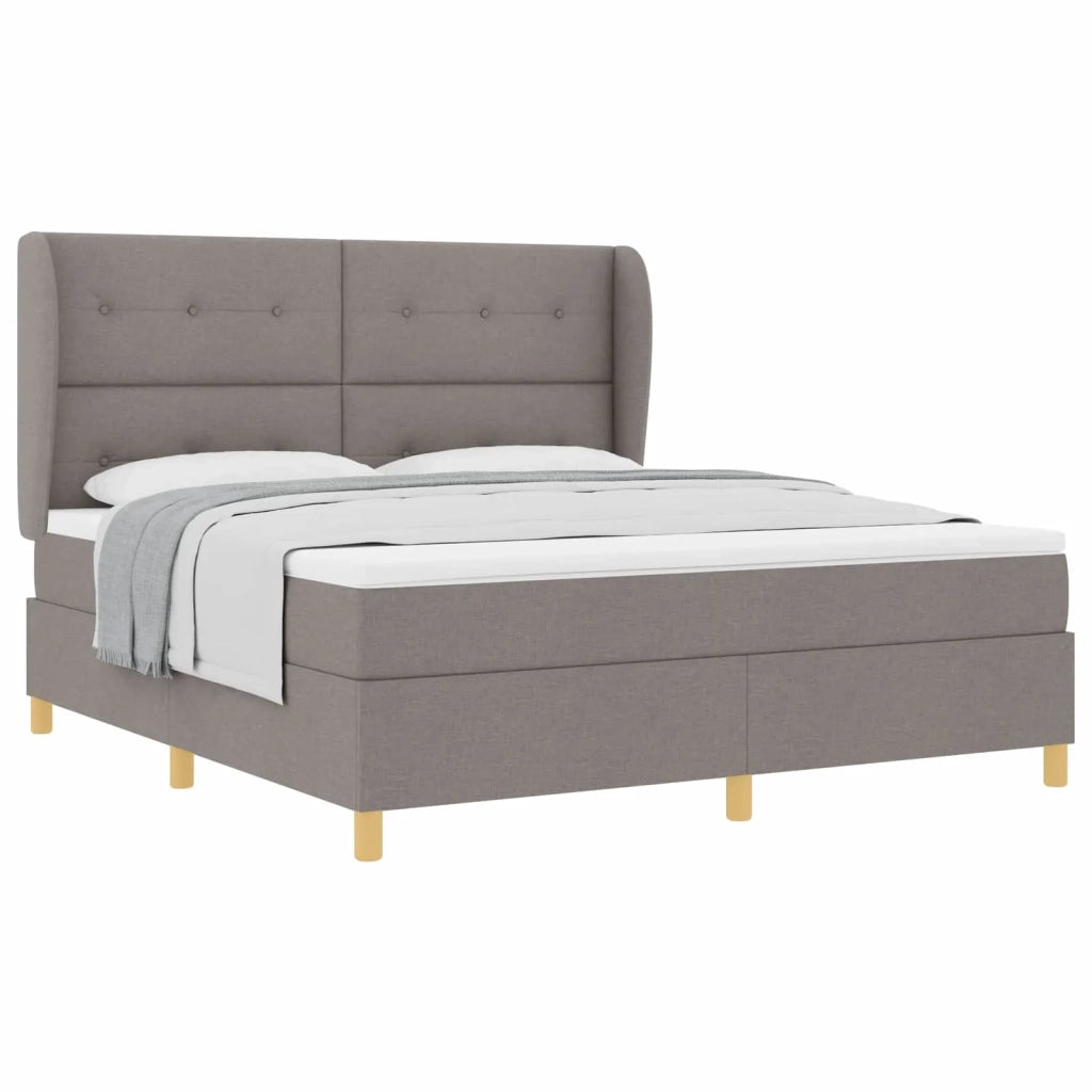 Letto a molle con materasso Talpa 200 x 180 cm Tessuto 3340771