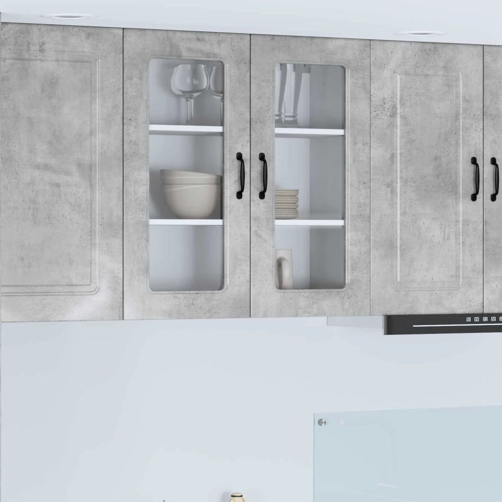 Pannello lavastoviglie Kalmar Grigio cemento 80 x 31 x 80 cm